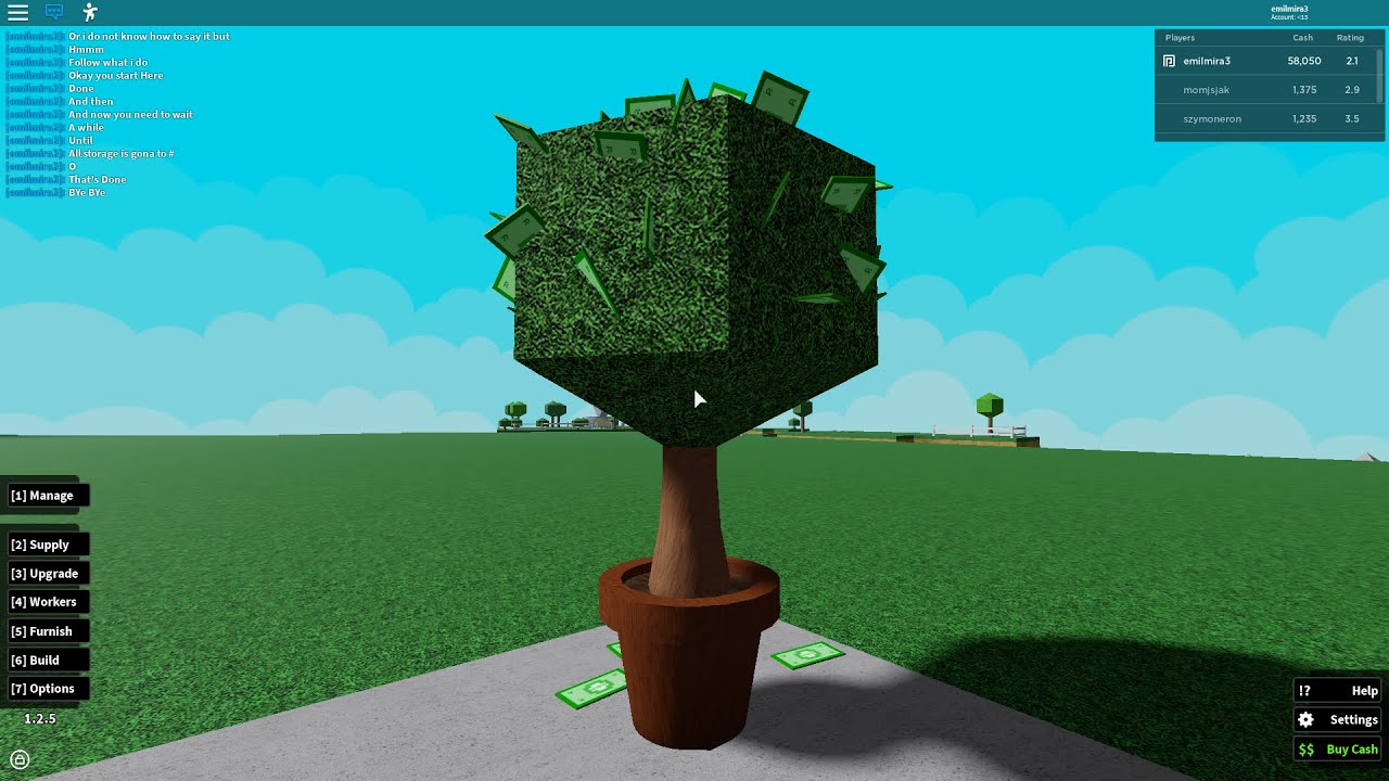 How To Get Money Tree In Retail Tycoon Youtube