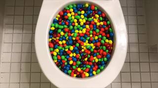 Will it flush? - m&m's 4