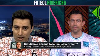 Did Jimmy Lozano lose the Mex National Team locker room after USMNT loss? #futbolamericas