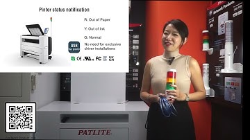 LR6-USB USB Signal Tower Light - Printer Status Notification