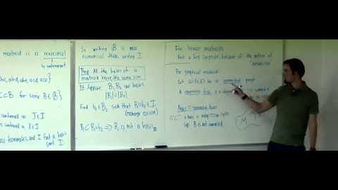 Lecture  3 . Matroids (Federico Ardila)