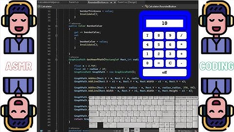 ASMR Coding- Calculator App - Fantasy Music