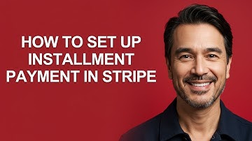 How to Set Up installment Payment in Stripe - KevinHowTo