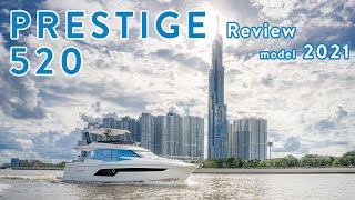 ĐẬP HỘP chiếc Prestige 520 hơn 38 TỶ phiên bản 2021 với nhiều CẢI TIẾN Đáng Giá | Review Du Thuyền