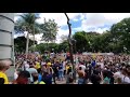 Des milliers de commerçants manifestent à BeloHorizonte au Brésil contre les restrictions sanitaires