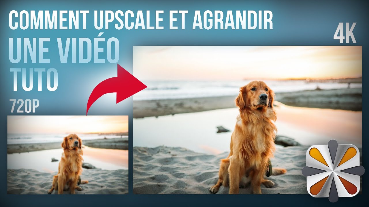 "TUTO" Comment Upscale et Agrandir une vidéo - YouTube