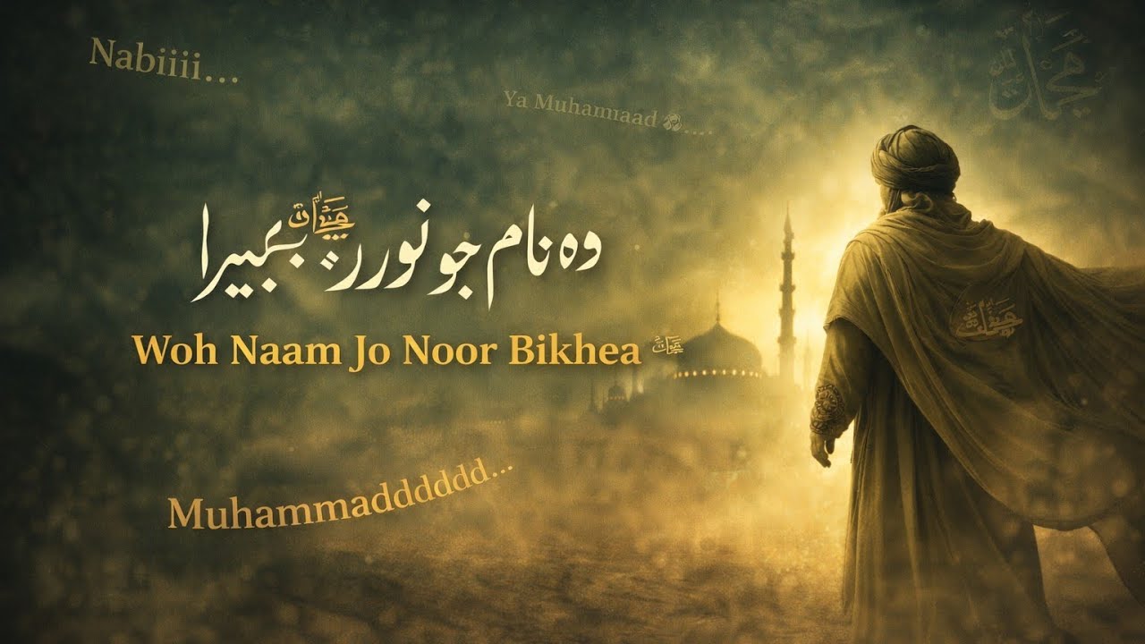 Woh Naam Jo Noor Bikhera | Naam-e-Nabi ﷺ | Urdu Hindi Sufi Kalam | Long Alaap Naat | DSG