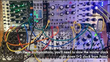 Eurohack #2: Polyrhythms on Qu-bit Bloom