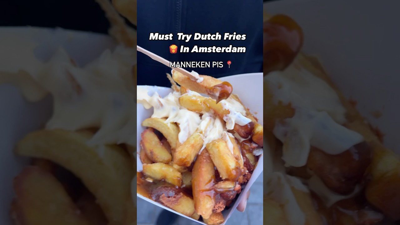Best Dutch Fries In AMSTERDAM 