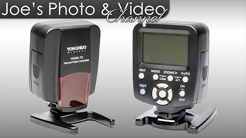 Yongnuo YN560-TX Manual Flash Controller Quick Start Guide - Photography Tips