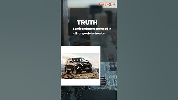 Myth: Semiconductors are only for laptops. 💻❌ @RRPElectronics  #semiconductors #chips #rrp
