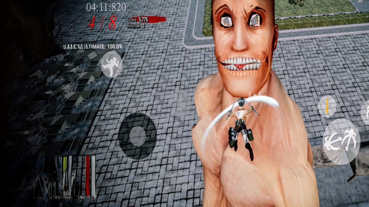 Funny Aot Gameplay Hindi By AG Suraj Solo