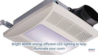 Watch the product video for Broan LoProfile Ventilation Fan with Light