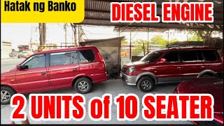 MURANG 10 SEATER HATAK NG BANKO // MITSUBISHI ADVENTURE DIESEL ENGINE