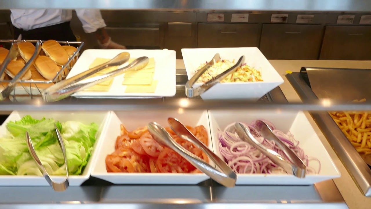 Cruise Ship Lunch, NCL Getaway Embarkation Buffet Lunch YouTube