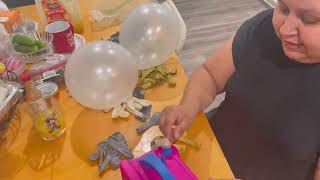 White Sand Gold Balloons Garland Arch Kit