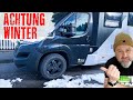 Wohnmobil / Kastenwagen WINTERFEST machen