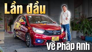 Lần Đầu Tiên Về Với Pháp Anh, Chất Thể Thao Và Nhỏ Gọn - Honda Brio 2022 AT | Auto Car Pháp Anh