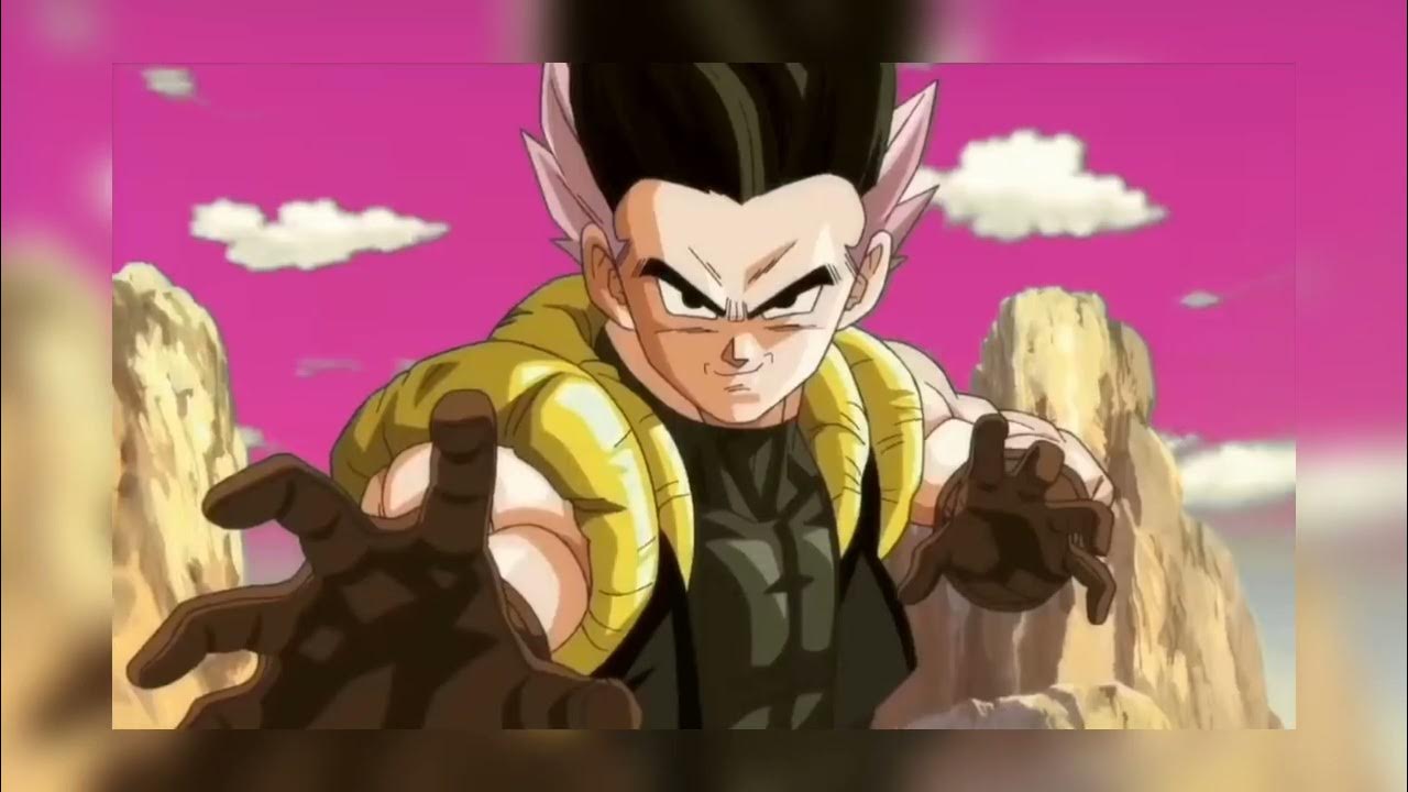 Gotenks adulto VS Vegeta Baby (Ozaru) Goten y Trunks se fusionan