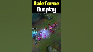 Galeforce Outplay - League of Legends #shorts