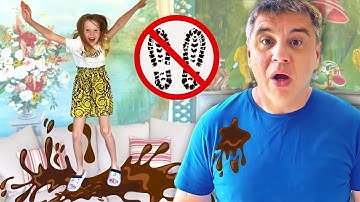 Nastya học quy tắc ứng xử cho trẻ em trong khách sạn
