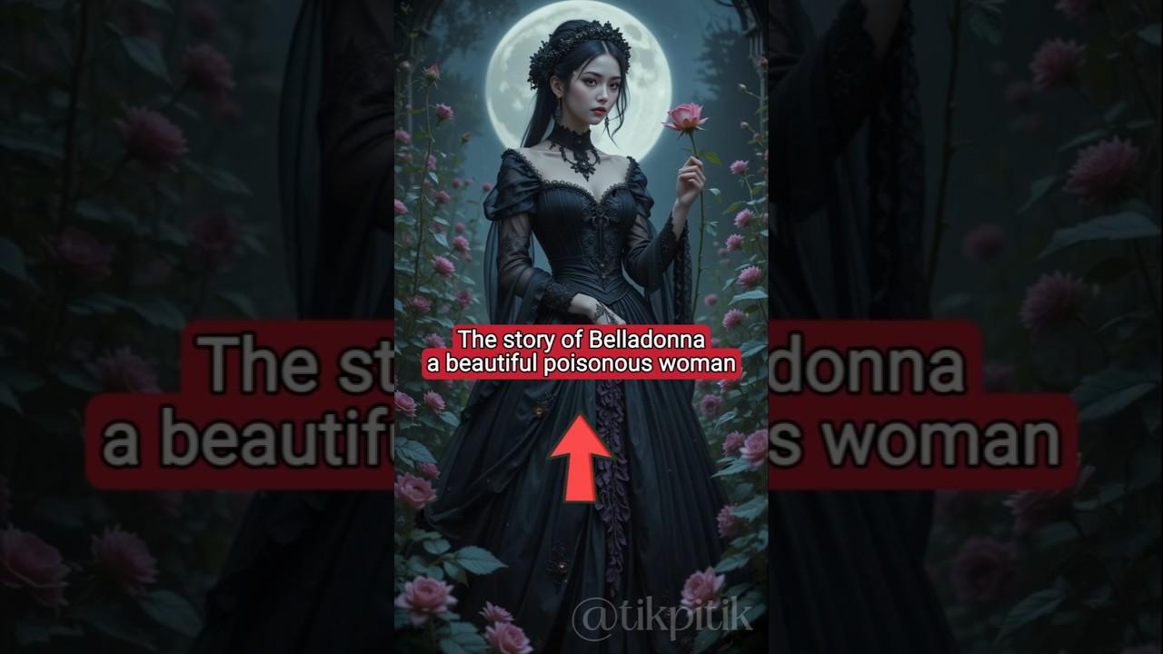 Poisonous beauty from Italian folklore