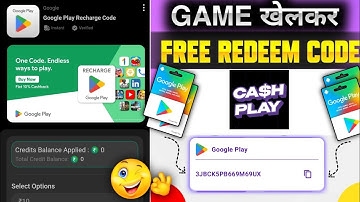 FREE REDEEM CODES INSTANT 🤩 ONLY 15 MIN | REDEEM CODE FREE | HOW TO GET GOOGLE PLAY REDEEM CODE FREE