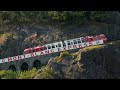 Train montblanc express  traversez les spectaculaires paysages de la valle du trient