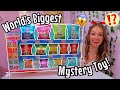 Asmr unboxing the worlds biggest mystery toylol vending machine 50 surprises