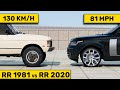  face to face  range rover 1981 vs range rover 2020  crash test