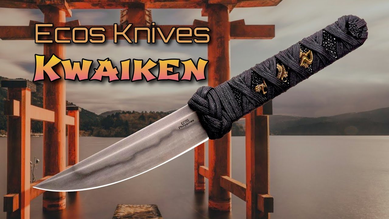 ECOS Knives Kwaiken! Hand Forged Tanto at a Budget Price - High Value Blades!