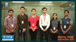 Team AYAKSHMA - One of the selected teams for Digital Pune Hackathon 2015