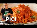 PICI al RAGU' di SALSICCIA | pici al ragù di salsiccia e pomodoro