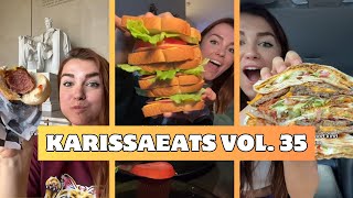 Eating Weird Fast Food Hacks For A Full Day - Karissaeats Compilation Vol 35