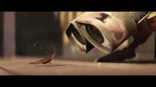 Wall-E step on Cockroach