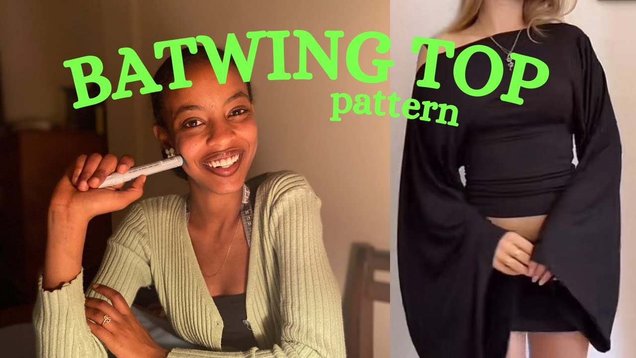 DIY Batwing Top ✂️ | Easy & Stylish pattern Tutorial