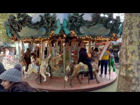 Bryant Park Carousel, NYC. October 2022 - YouTube