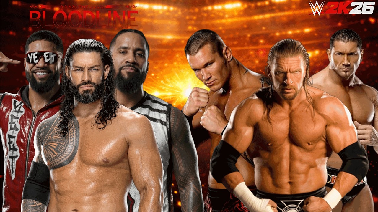 Кровная линия против эволюции – Вождь племени против легендарной фракции | WWE 2K25