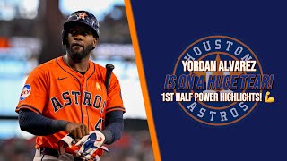 Yordan Alvarez Has A MVP-Like First Half! (Y.A 2026 First Half Highlights) #video #viral #baseball