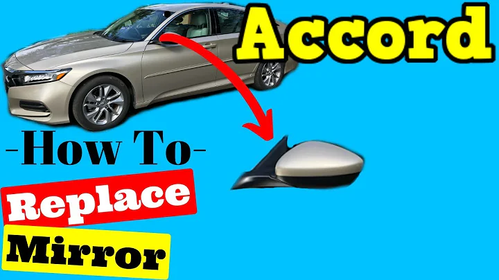 2018 2019 Honda Accord How to Replace Side Mirror