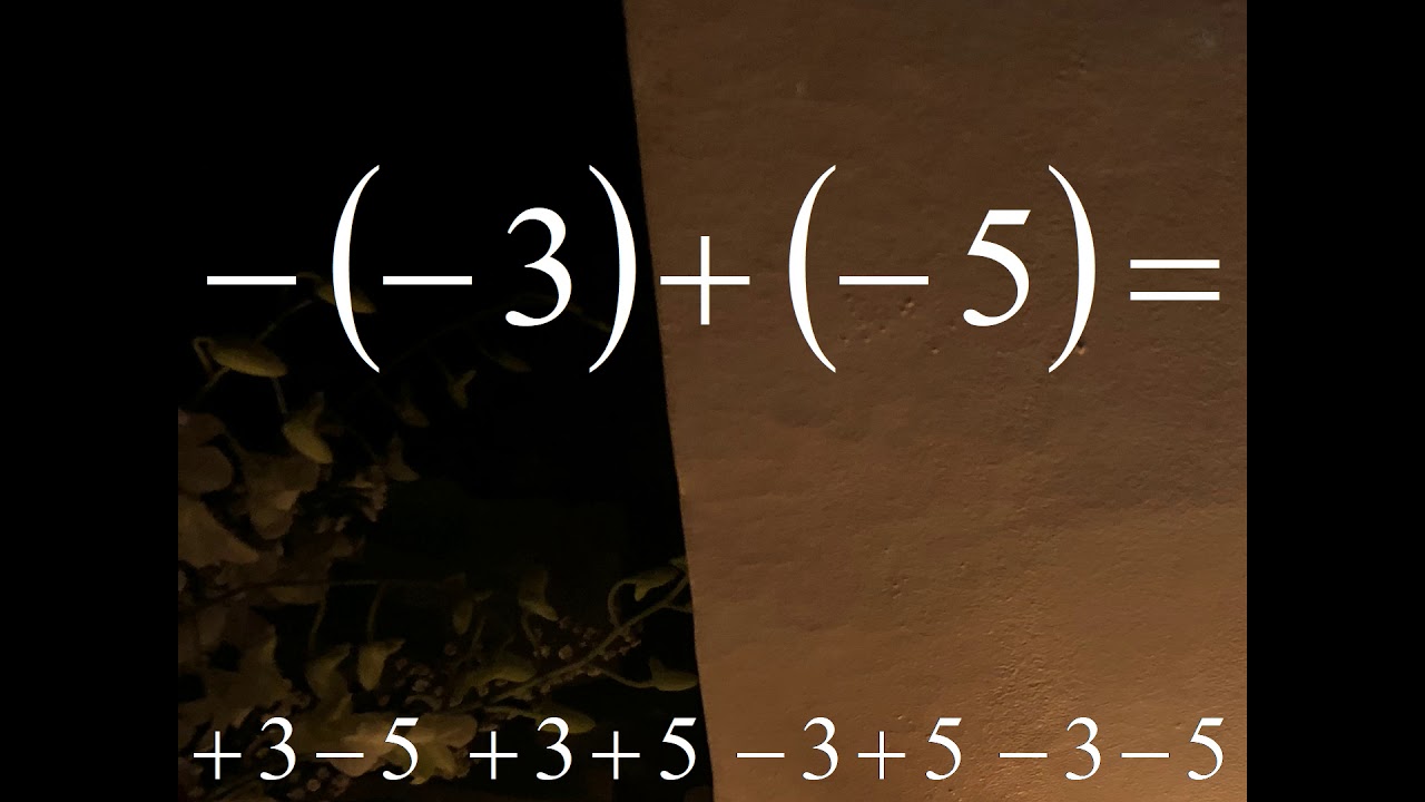 3 5 How To Remove Parentheses Middleschool Math Traps Minus 