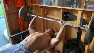 Bench press challenge.