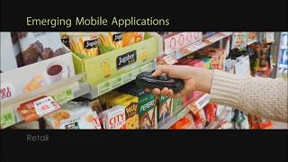 บาร์โค้ด สแกนนเนอร์ Cino Ruggedized Bluetooth Pocket Scanner iOS and Android devices