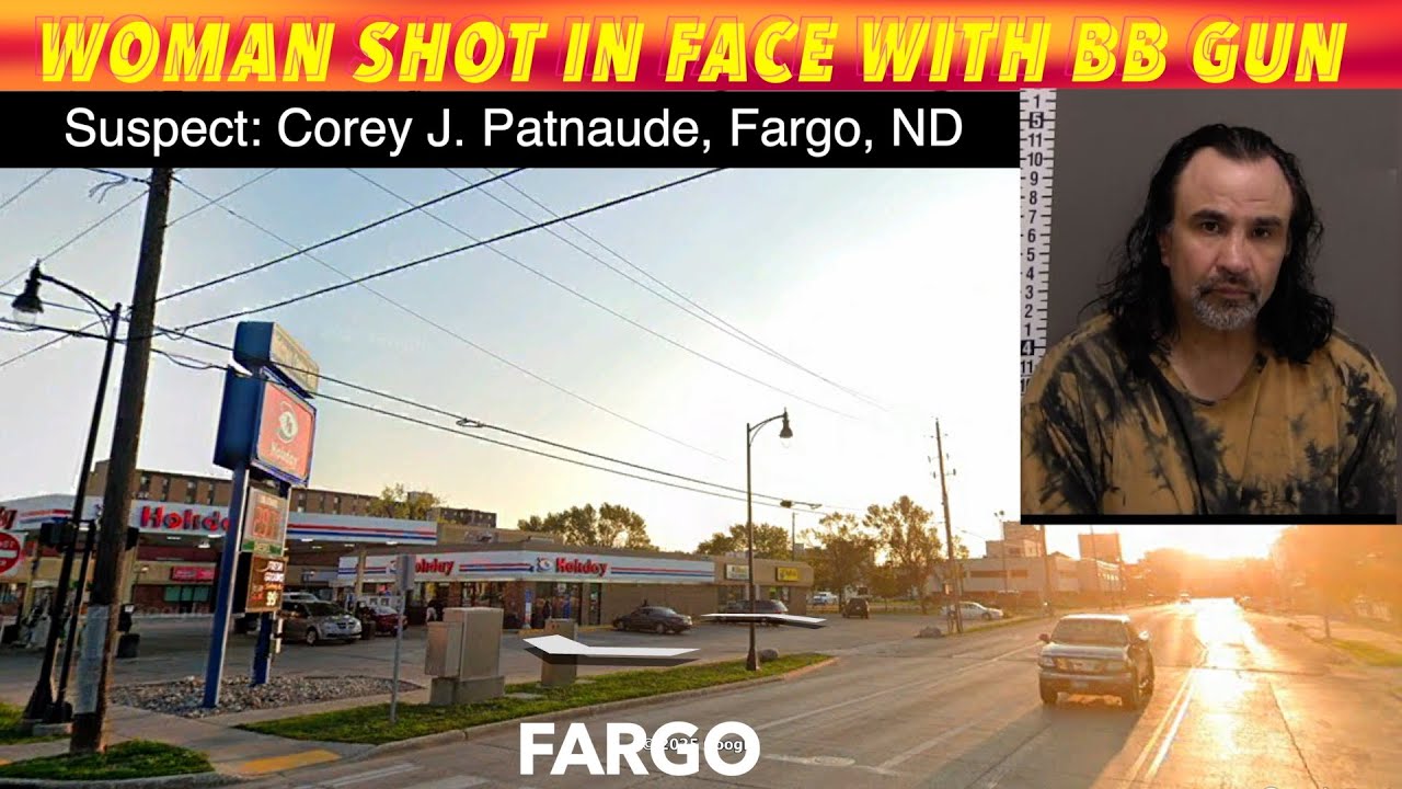 Fargo Man Charged With Shooting Woman In Face With BB Gun - YouTube