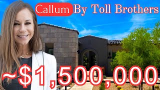 Exclusive Tour: Luxurious New Construction by Toll Brothers in Sereno Canyon, Scottsdale AZ