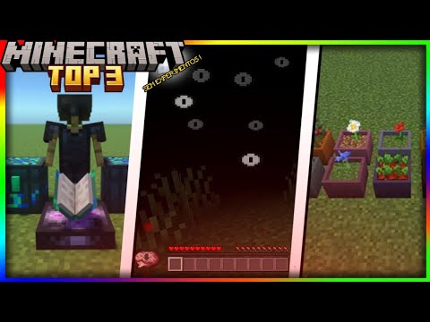 TOP 3 ADDONS PARA O MINECRAFT BEDROCK 1.21 !!! - YouTube