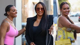 Evelyn Lozada Back On Basketball Wives Set With Jackie Christie & Jennifer Williams.