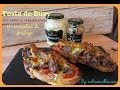 Tosta de Buey con cebolla caramelizada y mousselina de mostaza Maille