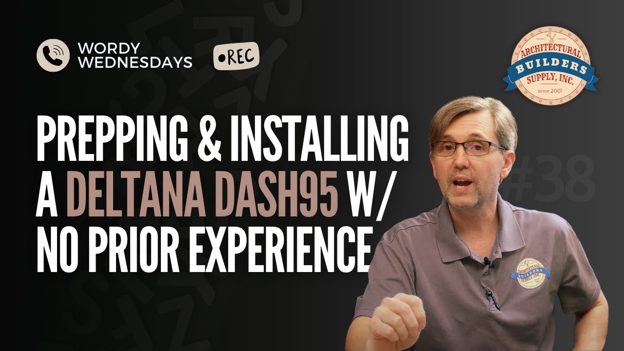 Prepping and Installing a Deltana DASH95 with no prior experience | Wordy Wednesday #38