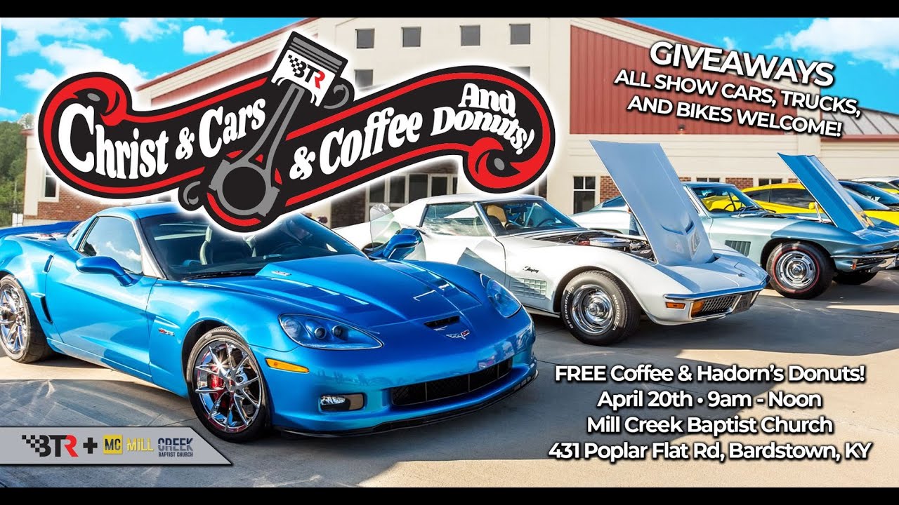Brian Tooley Racing Christ & Cars & Coffe (and Donuts) Awesome Car Show